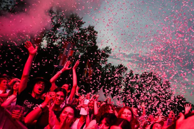 INMusic Festival - The Flaming Lips Festival goers enjoying the atmosfere and live music during The Flaming Lips concert at the 2026 INMusic open-air music festival at Lake Jarun in Zagreb, Croatia on June 23, 2026.  LucijaxOcko PIXSELL