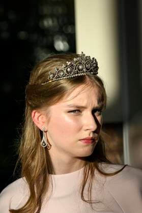 State Visit of the Emperor and the Empress of Japan to Belgium BRUSSELS, BELGIUM - JUNE 23 : Princess Eleonore of Belgium pictured during the State Banquet at Laeken Castle during the State Visit of the Emperor and Empress of Japan to Belgium, on June 23, 2026 in Brussels, Belgium, 23 06 2026 Brussels Belgium  Copyright: xPhilipxReynaersx