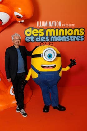 Minions Monsters premiere at the Grand Rex theater; celebrities arrive on the red carpet; Pierre Coffin and a Minion 457577 June 23, 2026,detected_source_language  Copyright: xSebastienxFremontx xStarfacex STAR_457577_106