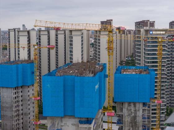 China Real Estate Market HUAI AN, CHINA - JUNE 23, 2026 - Real estate project under construction in Huai an City, Jiangsu Province, China on June 23, 2026. Huai an Jiangsu China  Copyright: xCFOTOx i1782255888019