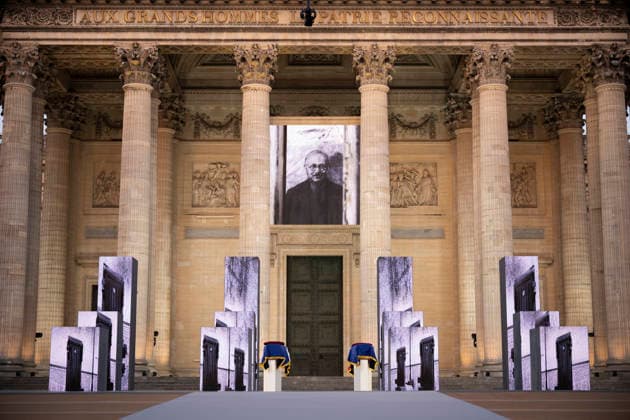 Ceremony to Induct Marc and Simonne Bloch at Pantheon - Paris A general view of the Pantheon monument during an induction ceremony for the late Marc and Simonne Bloch in Paris, France, 23 June 2026. Photo by Eliot Blondet ABACAPRESS.COM Paris France France  Copyright: xBlondetxEliot ABACAx