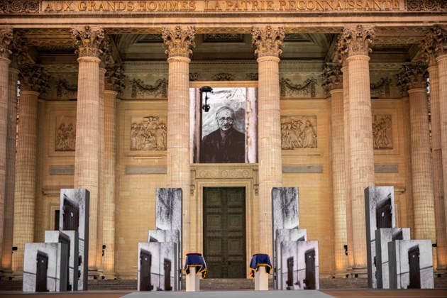 Ceremony to Induct Marc and Simonne Bloch at Pantheon - Paris A general view of the Pantheon monument during an induction ceremony for the late Marc and Simonne Bloch in Paris, France, 23 June 2026. Photo by Eliot Blondet ABACAPRESS.COM Paris France France  Copyright: xBlondetxEliot ABACAx