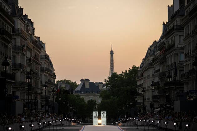 Ceremony to Induct Marc and Simonne Bloch at Pantheon - Paris A general view of the Pantheon monument during an induction ceremony for the late Marc and Simonne Bloch in Paris, France, 23 June 2026. Photo by Eliot Blondet ABACAPRESS.COM Paris France France  Copyright: xBlondetxEliot ABACAx