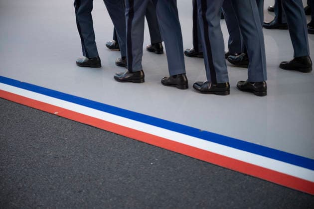 Ceremony to Induct Marc and Simonne Bloch at Pantheon - Paris Illustration Soldiers carry the cenotaphs of late Marc and Simonne Bloch during their induction ceremony at the Pantheon monument in Paris, France, 23 June 2026. Photo by Eliot Blondet ABACAPRESS.COM Paris France France  Copyright: xBlondetxEliot ABACAx
