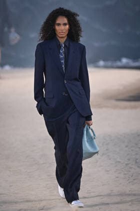 PFW - Louis Vuitton Runway in Paris FA A model walks the runway the Spring Summer 2027 collection by US designer Pharrell Williams for Louis Vuitton during the Paris Fashion Week, on June 23, 2026. Photo by Firas Abdullah ABACAPRESS.COM Paris Ile-de-France France  Copyright: xAbdullahxFiras ABACAx