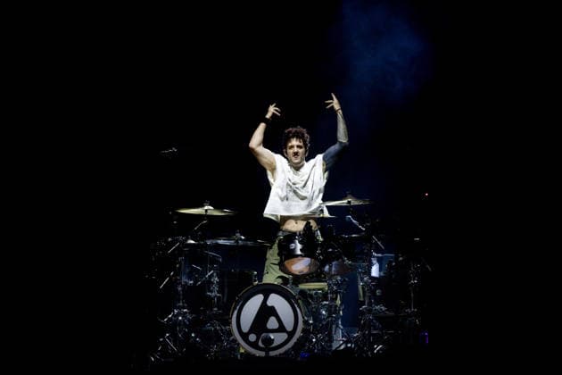 Linkin Park Concert at the Miguel Ríos Auditorium in Rivas Vaciamadrid, Madrid  Copyright: xRicardoxRubiox 7618488