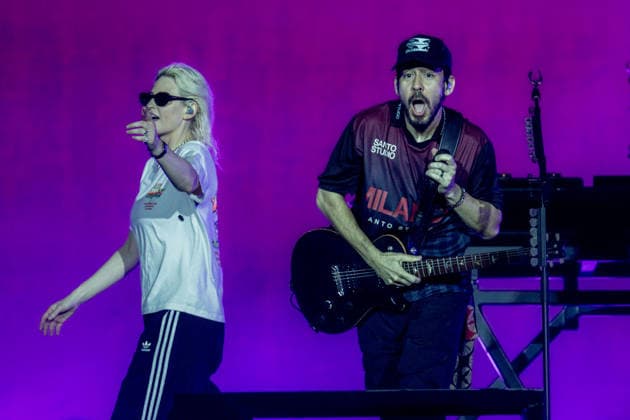 Linkin Park Concert at the Miguel Ríos Auditorium in Rivas Vaciamadrid, Madrid  Copyright: xRicardoxRubiox 7618485