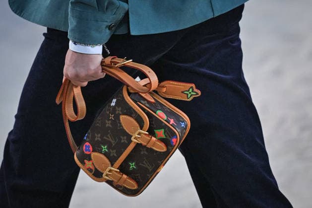 PFW - Louis Vuitton Runway in Paris FA A model walks the runway the Spring Summer 2027 collection by US designer Pharrell Williams for Louis Vuitton during the Paris Fashion Week, on June 23, 2026. Photo by Firas Abdullah ABACAPRESS.COM Paris Ile-de-France France  Copyright: xAbdullahxFiras ABACAx