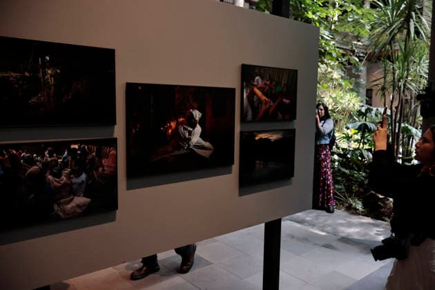 June 23, 2026, Mexico City, State Of Mexico, Mexico: The Franz Mayer Museum is once again hosting the World Press Photo 2026 exhibition, showcasing 144 of the best photojournalistic and documentary photographs from around the world. Mexican photographer CESAR RODRIGUEZ, who won the Long-Term Projects category with his series Mexico, a Changing Climate, was present at the event. His series addresses climate change, specifically the water situation in different regions of the country. World Press Photo is celebrating its 70th anniversary, and to commemorate this milestone, the exhibition The Archive is also on display. This exhibition features photographs that have won this award and are considered the most representative of each era - ZUMAp204 20260623_zip_p204_020 Copyright: xJosuexPerezx
