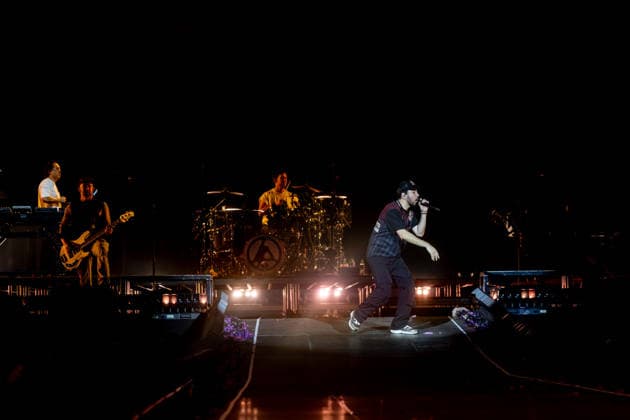 Linkin Park Concert at the Miguel Ríos Auditorium in Rivas Vaciamadrid, Madrid  Copyright: xRicardoxRubiox 7618587