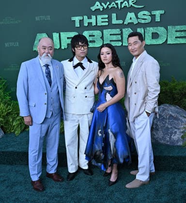 Netflix™s ˜Avatar: The Last Airbender™ S2 Premiere Paul Sun Hyung Lee, Dallas Liu, Elizabeth Yu and Daniel Dae Kim arriving to Netflix™s Avatar: The Last Airbender season 2 premiere held at the Autry Museum of the American West on June 23, 2026 in Los Angeles, CA. Los Angeles Autry Museum of the American West California USA Copyright: xStarbuck xAFF-USA.COMx