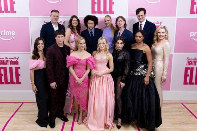 Lauren Neustadter, Jacob Moskovitz, Reese Witherspoon, Lexi Minetree, Gabrielle Policano, Chandler Kinney, June Diane Raphael, Jason Moore, Caroline Dries, Zac Looker, Jessica Belkin, Laura Kittrell, Tom Everett Scott at arrivals for ELLE Series World Premiere, SVA (School for the Visual Arts) Theatre, New York, NY, June 23, 2026. Photo By: Ryan Billings Everett Collection ELLE Series World Premiere PUBLICATIONXNOTxINxCANxCHNxFRAxITAxJPNxNORxPOLxRUSxESPxUKxUSA