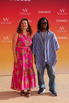 The cast and crew of the film Congo Boy, directed by Rafiki Fariala, at the Théâtre de la Gare du Midi during the opening ceremony of the 2026 Biarritz International Film Festival Nouvelles Vagues, June 23, 2026 Producer Caroline Nataf and director Rafiki Fariala Jean Marc Lhomer Bestimage Photocall before the opening ceremony of the Biarritz International Film Festival – Nouvelles Vagues 2026 at the Théâtre de la Gare du Midi in Biarritz on June 23, 2026, Biarritz, France,detected_source_language  Copyright: xJean-MarcxLhomerx xBestimagexJean-MarcxLhomerx xBestimagex