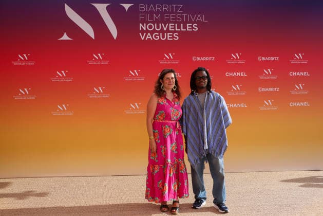 The cast and crew of the film Congo Boy, directed by Rafiki Fariala, at the Théâtre de la Gare du Midi during the opening ceremony of the 2026 Biarritz International Film Festival Nouvelles Vagues, June 23, 2026 Producer Caroline Nataf and director Rafiki Fariala Jean Marc Lhomer Bestimage Photocall before the opening ceremony of the Biarritz International Film Festival – Nouvelles Vagues 2026 at the Théâtre de la Gare du Midi in Biarritz on June 23, 2026, Biarritz, France,detected_source_language  Copyright: xJean-MarcxLhomerx xBestimagexJean-MarcxLhomerx xBestimagex
