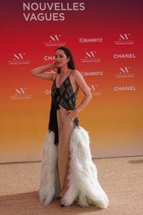Marion Cotillard at the Théâtre de la Gare du Midi during the opening ceremony of the 2026 Biarritz International Film Festival Nouvelles Vagues, on June 23, 2026. Jean Marc Lhomer, Bestimage. Photocall before the opening ceremony of the Biarritz International Film Festival – Nouvelles Vagues 2026 at the Théâtre de la Gare du Midi in Biarritz on June 23, 2026, Biarritz, France,detected_source_language  Copyright: xJean-MarcxLhomerx xBestimagexJean-MarcxLhomerx xBestimagex