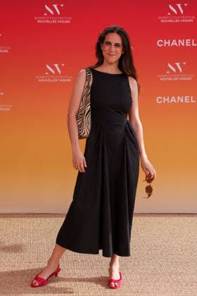Lena Garrel at the Théâtre de la Gare du Midi during the opening ceremony of the 2026 Biarritz International Film Festival Nouvelles Vagues, on June 23, 2026. Jean Marc Lhomer, Bestimage. Photocall before the opening ceremony of the Biarritz International Film Festival – Nouvelles Vagues 2026 at the Théâtre de la Gare du Midi in Biarritz on June 23, 2026, Biarritz, France,detected_source_language  Copyright: xJean-MarcxLhomerx xBestimagexJean-MarcxLhomerx xBestimagex