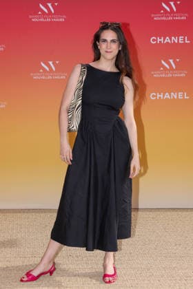 Lena Garrel at the Théâtre de la Gare du Midi during the opening ceremony of the 2026 Biarritz International Film Festival Nouvelles Vagues, on June 23, 2026. Jean Marc Lhomer, Bestimage. Photocall before the opening ceremony of the Biarritz International Film Festival – Nouvelles Vagues 2026 at the Théâtre de la Gare du Midi in Biarritz on June 23, 2026, Biarritz, France,detected_source_language  Copyright: xJean-MarcxLhomerx xBestimagexJean-MarcxLhomerx xBestimagex