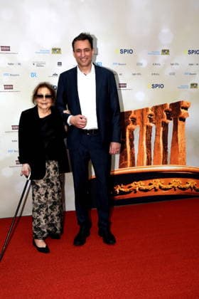 Elisabeth Endriss Wicki Schauspielerin Organisatorin Georg Eisenreich Justitzminister Muenchen 23.06.2026 Cuvillies Theater Residenz Bernhard Wicki Preisverleihung Foto Muenchen *** Elisabeth Endriss Wicki, Actress and Organizer; Georg Eisenreich, Minister of Justice; Munich, June 23, 2026; Cuvillies Theater, Residenz; Bernhard Wicki Award Ceremony; Photo
