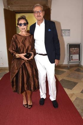 Monika Peitsch Schauspielerin Sven Hansen Hoechstaedt Muenchen 23.06.2026 Cuvillies Theater Residenz Bernhard Wicki Preisverleihung Foto Muenchen *** Monika Peitsch, Actress; Sven Hansen Hoechstaedt; Munich, June 23, 2026; Cuvillies Theater, Residenz; Bernhard Wicki Award Ceremony; Photo