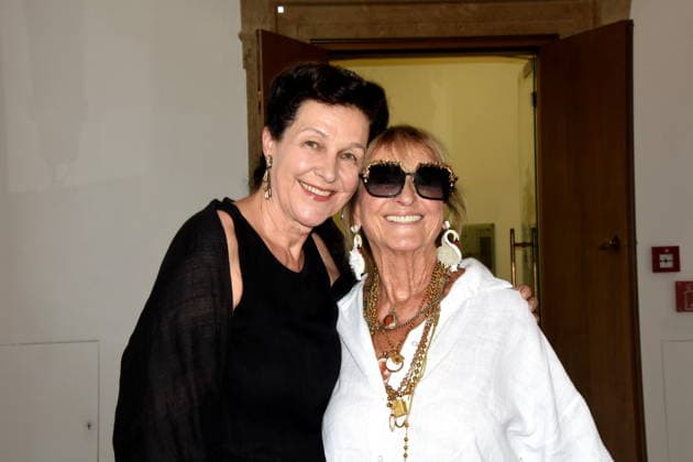 Bettina Reitz Filmproduzentin Diana Koerner Schauspielerin Muenchen 23.06.2026 Cuvillies Theater Residenz Bernhard Wicki Preisverleihung Foto Muenchen *** Bettina Reitz, film producer; Diana Koerner, actress; Munich, June 23, 2026; Cuvillies Theater; Residenz; Bernhard Wicki Award Ceremony; Photo