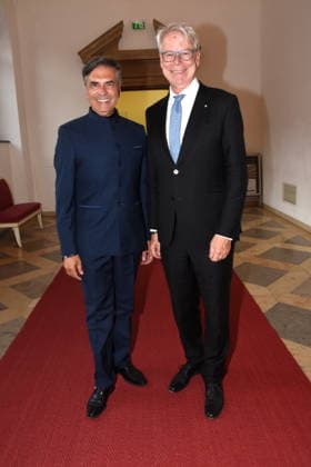 Christian Roehring Hans Joachim Hessler Praesident des Bayerischen Verfassungsgerichtshof und Oberlandesgericht Muenchen 23.06.2026 Cuvillies Theater Residenz Bernhard Wicki Preisverleihung Foto Muenchen *** Christian Roehring, Hans Joachim Hessler, President of the Bavarian Constitutional Court and the Munich Higher Regional Court, June 23, 2026, Cuvillies Theater, Residenz, Bernhard Wicki Award Ceremony, Photo
