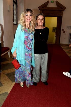 Cornelia Corba Schauspielerin Irene Clarin Schauspielerin Muenchen 23.06.2026 Cuvillies Theater Residenz Bernhard Wicki Preisverleihung Foto Muenchen *** Cornelia Corba, actress; Irene Clarin, actress; Munich, June 23, 2026; Cuvillies Theater, Residenz; Bernhard Wicki Award Ceremony; Photo