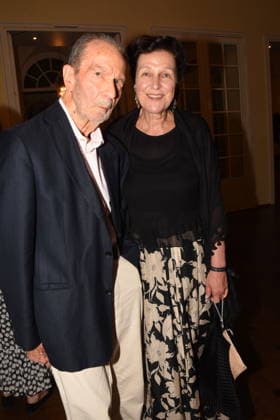 Ehrenpreis des Friedenspreis des Deutschen Films Die Preistraeger: Edgar Reitz Bettina Reitz Filmproduzentin Muenchen 23.06.2026 Empfang im Hotel Bayerischer Hof Bernhard Wicki Preisverleihung Foto Muenchen *** Honorary German Film Peace Prize