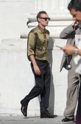 Augustin Trapenard at the Saint Laurent Mens Spring Summer 2027 fashion show at the Bourse du Commerce in Paris on June 23, 2026. Anne Sophie Guebey, Bestimage. Celebrities at the Saint Laurent Mens Spring Summer 2027 fashion show at the Bourse du Commerce in Paris on June 23, 2026, Paris, France,detected_source_language  Copyright: xAnne-SophiexGuebeyx xBestimagexAnne-SophiexGuebeyx xBestimagex