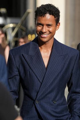 Jaafar Jackson at the Saint Laurent Mens Spring Summer 2027 fashion show at the Bourse du Commerce in Paris on June 23, 2026. Anne Sophie Guebey, Bestimage. Celebrities at the Saint Laurent Mens Spring Summer 2027 fashion show at the Bourse du Commerce in Paris on June 23, 2026, Paris, France,detected_source_language  Copyright: xAnne-SophiexGuebeyx xBestimagexAnne-SophiexGuebeyx xBestimagex