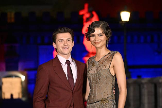 June 23, 2026, Rome, Rome, Italy: Tom Holland and Zendaya on the red carpet at the Spider-Man: Brand New Day premiere, Castel Sant Angelo, Rome, June 23, 2026 Rome Italy  - ZUMAa289 20260623_zia_a289_058 Copyright: xMariaxLauraxAntonellix