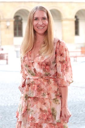 Anja Gräfin von Keyserlingk bei der Verleihung vom 25. Friedenspreis des Deutschen Films - Die Brücke 2026 im CuvilliÃ s-Theater. München, 23.06.2026 *** Anja Gräfin von Keyserlingk at the 25th German Film Peace Prize Die Brücke 2026 ceremony at the Cuvilliés Theater in Munich, June 23, 2026,detected_source_language Foto:xN.xKolinzx xFuturexImagex friedenspreis_6703