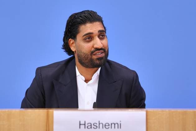 Berlin, Deutschland, 24.06.2026: Bundespressekonferenz: Vorstellung des zivilgesellschaftlichen Lagebildes antimuslimischer Rassismus und Fallzahlen 2025: Said Etris Hashemi, Autor, Initiative 19. Februar Hanau, Bundesvorsitzender des Verbandes binationaler Familien und Partnerschaften (iaf) *** Berlin, Germany, June 24, 2026 Federal Press Conference Copyright: xdtsxNachrichtenagenturx dts_124719