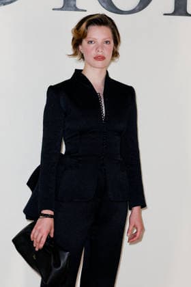 Elke Biesendorfer Photocall from the Dior Mens Spring Summer 2027 Ready-to-Wear show during Paris Fashion Week on June 24, 2026 Olivier Borde Bestimage Celebrities at the Dior Mens Spring Summer 2027 Ready-to-Wear show during Paris Fashion Week on June 24, 2026, Paris, France,detected_source_language  Copyright: xOLIVIERxBORDEx xBESTIMAGExOLIVIERxBORDEx xBESTIMAGEx