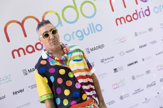 Presentation of the Official MADO 2026 Program Artist Okuda during the official presentation of the MADO 2026 program at the Thyssen-Bornemisza National Museum on June 24, 2026, in Madrid, Spain. The full lineup of stages, free concerts, guest artists, and cultural activities that will mark this year’s LGBTIQ Pride festivities has been officially unveiled. JUNE 24, 2026 Jesús Hellí Madrid, Madrid, Spain,detected_source_language  Copyright: xJesusxHellinx 7619187
