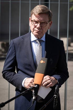 Berlin, Pressestatement von Alabali Radovan und Johann Wadephul Außenminister Johann Wadephul (CDU) und Entwicklungsministerin Alabali Radovan (SPD) geben am 24.06.2026 eine gemeinsame Pressekonferenz vor dem Bundeskanzleramt in Berlin im Anschluss an die Sitzung des Bundeskabinetts. Berlin Berlin Deutschland *** Berlin, Press Statement by Alabali Radovan and Johann Wadephul