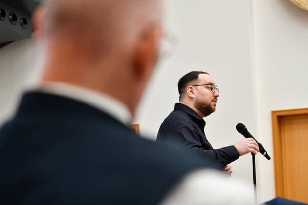 Es findet die Plenarsitzung im Saarländischen Landtag in Saarbrücken am Mittwoch (24.06.2026) statt. Im Bild: Carsten Becker, MdL (AfD). *** The plenary session of the Saarland State Parliament will take place in Saarbrücken on Wednesday, June 24, 2026. Pictured bub