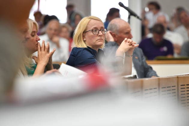Es findet die Plenarsitzung im Saarländischen Landtag in Saarbrücken am Mittwoch (24.06.2026) statt. Im Bild: Anja Wagner-Scheid (MdL, CDU). *** The plenary session of the Saarland State Parliament will take place in Saarbrücken on Wednesday, June 24, 2026. Pictured bub