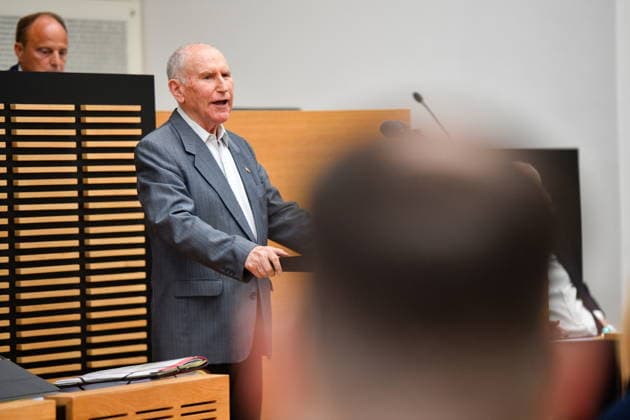 Es findet die Plenarsitzung im Saarländischen Landtag in Saarbrücken am Mittwoch (24.06.2026) statt. Im Bild: Josef Dörr, MdL (AfD). *** The plenary session of the Saarland State Parliament will take place in Saarbrücken on Wednesday, June 24, 2026. Pictured bub
