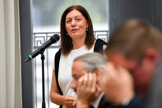 Es findet die Plenarsitzung im Saarländischen Landtag in Saarbrücken am Mittwoch (24.06.2026) statt. Im Bild: Martina Holzner, MdL (SPD). *** The plenary session of the Saarland State Parliament will take place in Saarbrücken on Wednesday, June 24, 2026. Pictured bub