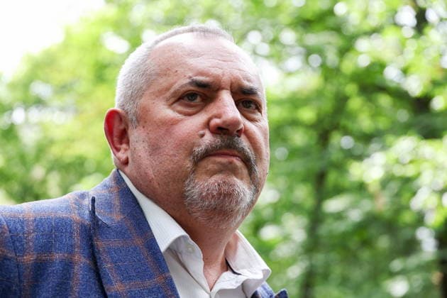 RUSSIA, MOSCOW - JUNE 24, 2026: Politician Boris Nadezhdin is seen outside the Zamoskvoretsky District Court holding a hearing into the case against Maxim Kruglov, a former member of the Moscow City Duma from the Yabloko Party. Kruglov is facing the charges of spreading false information about the Russian armed forces. Sergei Bulkin TASS  94218309