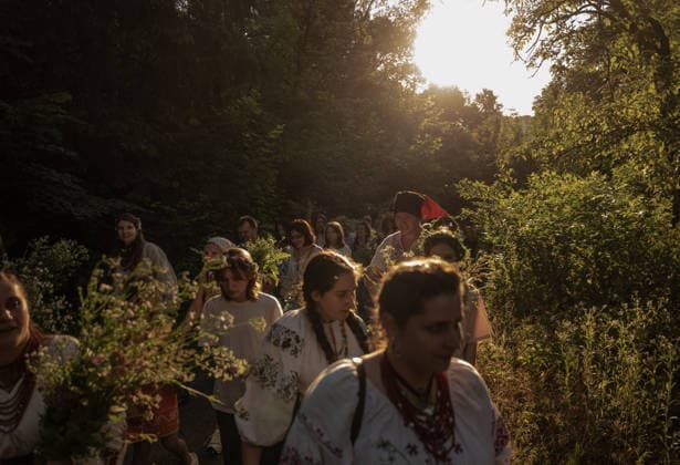June 24, 2026: Ukrainians celebrate the traditional midsummer holiday of Ivana Kupala in Kyiv, Ukraine on June 23, 2026.  - ZUMAj167 20260624_zip_j167_001 Copyright: xSvetxJacquelinex
