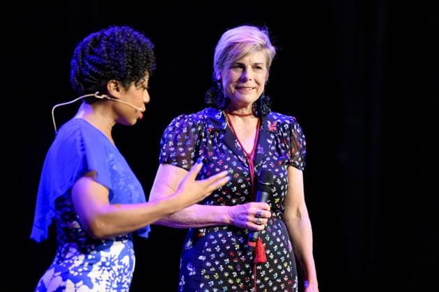 Amersfoort, The Netherlands, 2026-06-24 15:46:07 AMERSFOORT, 24-06-2026, Theater Veerensmederij. The Reading and Writing Foundation (Stichting Lezen en Schrijven) is once again presenting the Language Heroes Prize. This prize is for people who improve their reading, writing, arithmetic, and or computer and smartphone usage later in life. HRH Princess Laurentien of the Netherlands, founder of the foundation, is presenting the awards again. PHOTO: NLBeeld Patrick van Emst Credit: NL Beeld Patrick van Emst  Copyright: xx x