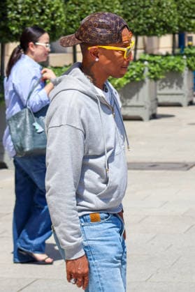Pharrell Williams and his wife Helen Lasichanh were spotted leaving the Parisian luxury hotel The Ritz the day after the Louis Vuitton Spring Summer 2027 Men’s Ready-to-Wear Collection fashion show during Paris Fashion Week, France, on June 24, 2026. Enzo Hingant Bertrand Bestimage Pharrell Williams and his wife Helen Lasichanh were seen out and about in Paris during Paris Fashion Week, in Paris, France, on June 24, 2026. Pictured: Pharrell Williams and Helen Lasichanh, Paris, France  Copyright: xEnzoxHingant-Bertrandx xBestimagexEnzoxHingant-Bertrandx xBestimagex