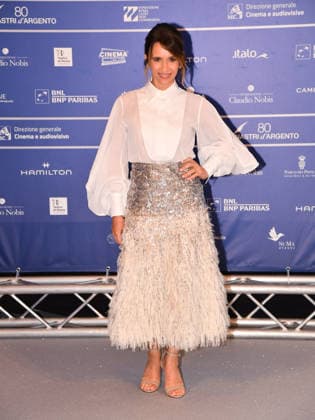 IPA86016828 - Rome, 2026 Nastri d Argento Awards. Red Carpet. Pictured: Teresa Saponagelo  Copyright: xVincenzoxLandix xLandi Provvisionatox 86016828