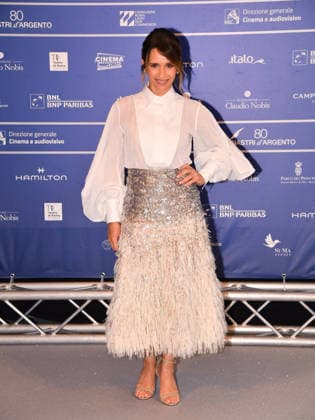 IPA86016829 - Rome, 2026 Nastri d Argento Awards. Red Carpet. Pictured: Teresa Saponagelo  Copyright: xVincenzoxLandix xLandi Provvisionatox 86016829