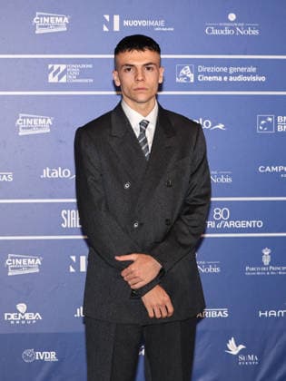 IPA86016460 - Rome, 2026 Nastri d Argento Awards. Red Carpet - Pictured: Francesco Geghi  Copyright: xMarcoxProvvisionatox xLandi provvisionatox 86016460