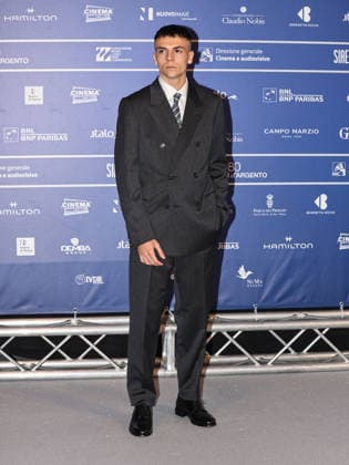 IPA86016499 - Rome, 2026 Nastri d Argento Awards. Red Carpet - Pictured: Francesco Geghi  Copyright: xMarcoxProvvisionatox xLandi provvisionatox 86016499