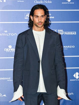 IPA86017906 - Rome, 2026 Nastri d Argento Awards. Red Carpet - Pictured: MAHMOOD  Copyright: xMarcoxProvvisionatox xLandi provvisionatox 86017906