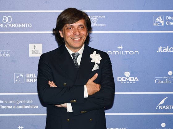 IPA86018905 - Rome, 2026 Nastri d Argento Awards. Red Carpet - Pictured: Anton Giulio Grande  Copyright: xMarcoxProvvisionatox xLandi provvisionatox 86018905