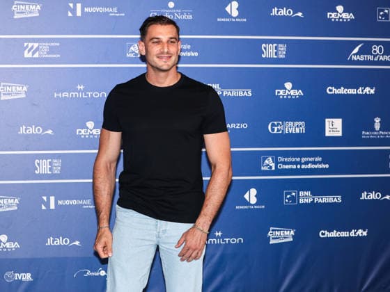 IPA86019207 - Rome, 2026 Nastri d Argento Awards. Red Carpet - Pictured: Alex Di Giorgio  Copyright: xMarcoxProvvisionatox xLandi provvisionatox 86019207